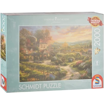 Thomas Kinkade: In the Vineyards Jigsaw Puzzle - 2000 Pieces