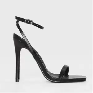 Missguided Basic Barely There Heels - Black