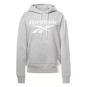 Reebok Fleece Hoodie Womens - Grey