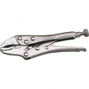 Draper Curved Jaw Self Grip Pliers 140mm