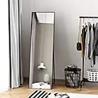 Homcom Floor Standing Dressing Mirror Black