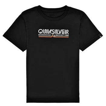 Quiksilver LIKE GOLD BOY boys's Childrens T shirt in Black - Sizes 2 years,4 years,5 years