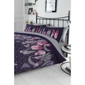 Feathers Reversible Duvet Set