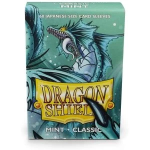 Dragon Shield Japanese Size Classic Mint Card Sleeves - 60 Sleeves