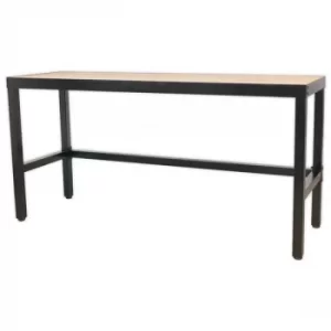 Sealey AP0618 Workbench 1.8mtr Steel with 25mm Wood Top