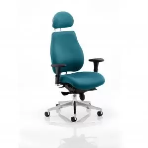 Chiro Plus Headrest Bespoke Colour Teal KCUP0199