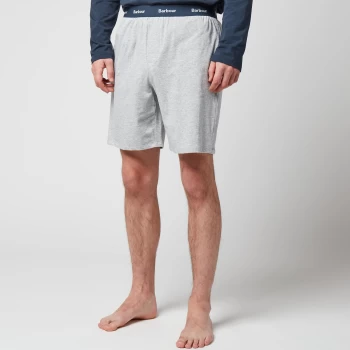 Barbour Lounge Mens Abbott Shorts - Light Grey Marl - XL