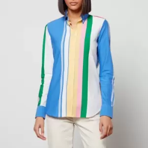 Polo Ralph Lauren Womens Heidi Stripe Shirt - Multi Stripe - XS