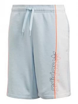 Adidas Originals Childrens Shorts - Light Blue