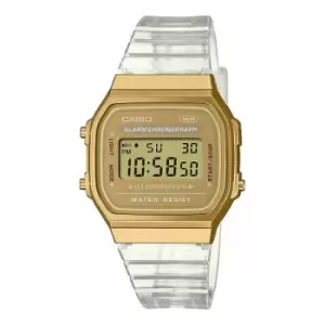 Casio Stainless Steel Vintage A168 x Transparent