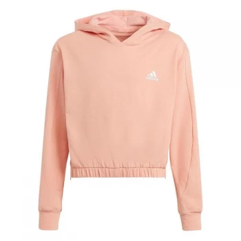 adidas Warm Up Dance Move Comfort Hoodie Junior Girls - Blush/White