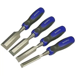 Faithfull Bevel Edge Butt Chisel Set of 4