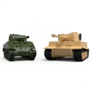 Airfix Classic Conflict Tiger 1/Sherman Firefly Model Kit