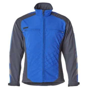 Dresden Softshell Jacket Royal Blue/Dark Navy - Medium - Mascot