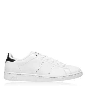 Lonsdale Leyton Leather Mens Trainers - White/Black