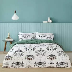 Chrysirida Butterflies Duvet Cover Set Multi / King