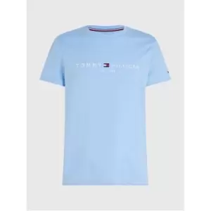 Tommy Hilfiger Bt-Tommy Logo Tee-B - Blue