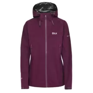 Trespass Womens/Ladies Erika II Waterproof DLX Jacket (XXS) (Blackberry)