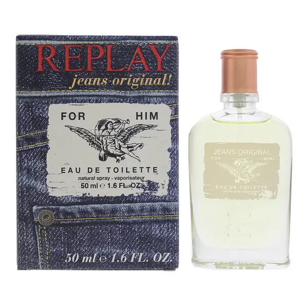 Replay Jeans Original Eau de Toilette For Him 50ml