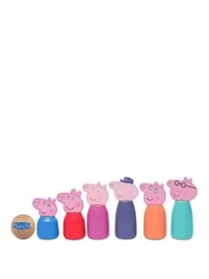 Peppa Pig Wooden Character Skittles, One Colour