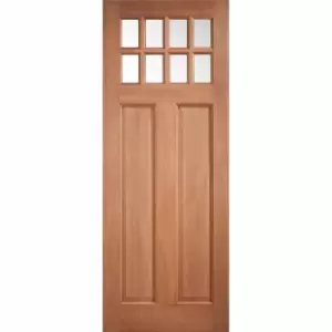 LPD (W) 32" Hardwood Chigwell Clear Glazed External Door