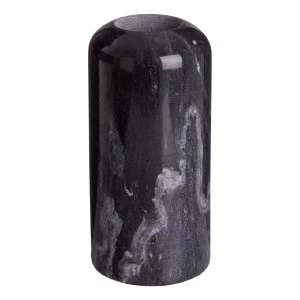 Premier Housewares Lamonte Candle Holder Large Tealight - Black Marble