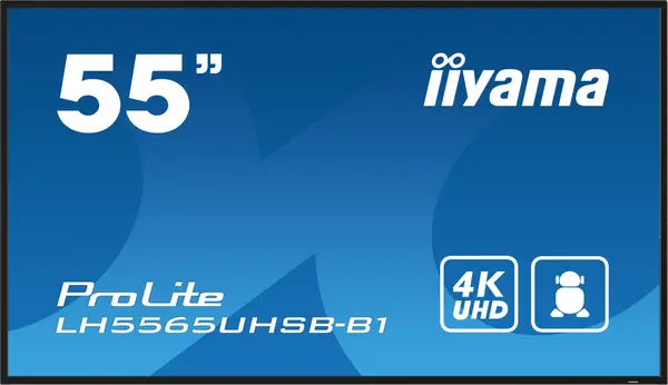 iiyama 55" LH5565UHSB-B1 4K Ultra HD IPS LCD Monitor