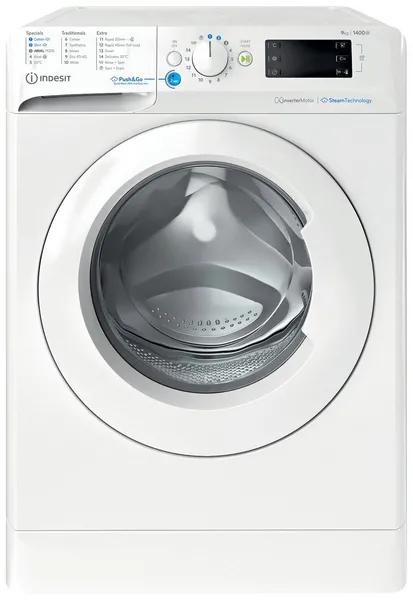 Indesit BWE91496XWVUK 9KG 1400RPM Anti-Stain Washing Machine