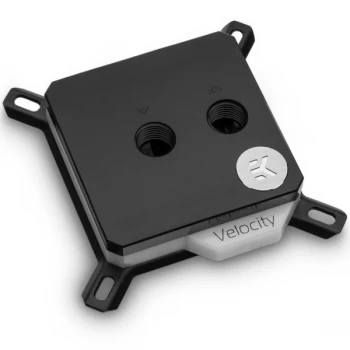 EK Water Blocks EK-Velocity Digital Addressable RGB CPU Water Block - Nickel + Acetal