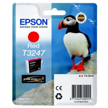 Epson Puffin T3247 Red Ink Cartridge