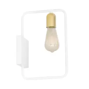 Savo White Wall Lamp 1x E27