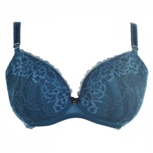 Ann Summers Sexy Lace Plunge Bra - Teal