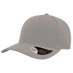 Atlantis Beat Structured 6 Panel Cap (One Size) (Grey)