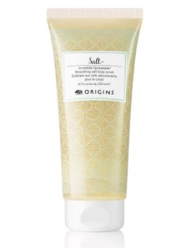 Origins Incredible Spreadable Smoothing Salt Body Scrub Red