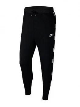 Nike Hybrid Nylon Taped Pant - Black, Size 2XL, Men