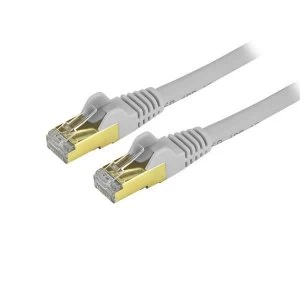 Startech 7ft Grey Molded Cat6a STP Patch Cable