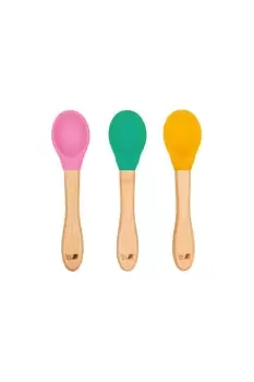 Bamboo Weaning Spoons Baby 3 Pack