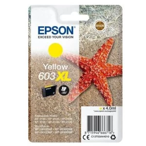 Epson Starfish 603XL Yellow Ink Cartridge