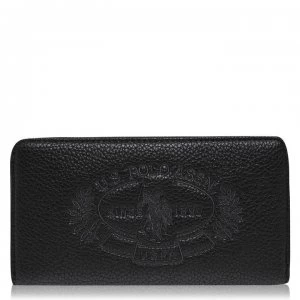 US Polo Assn Hailey Zip Around Purse - BLACK 000