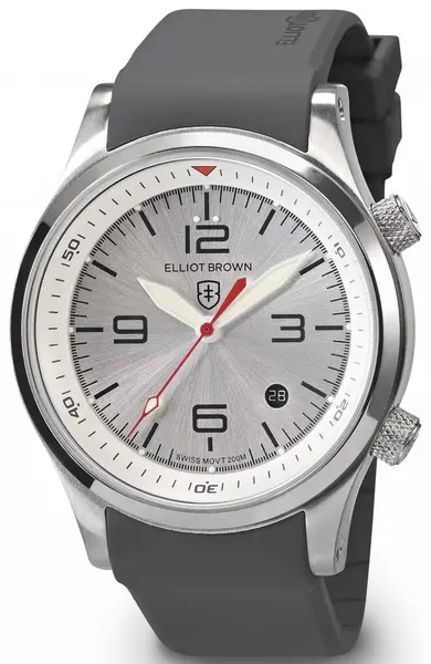 Elliot Brown Watch Canford - Silver ELB-039