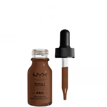 NYX Professional Makeup Total Control Pro Drop Controllable Coverage Foundation 13ml (Various Shades) - Deep Rich