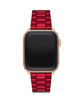 Michael Kors Red Stainless Steel Apple Watch Bracelet, 38/40/41mm