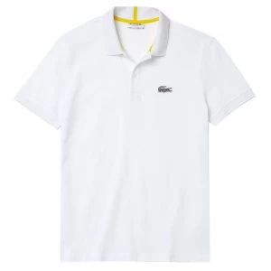 Lacoste Nat Geo Polo Shirt - White/Zebra