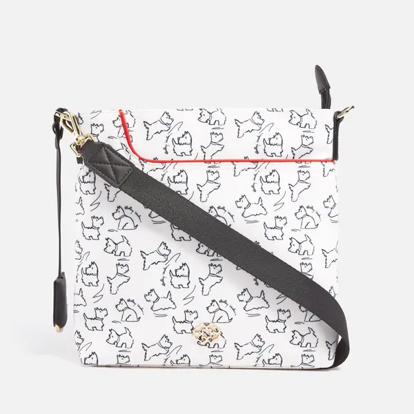 Radley Sketch Street Small Faux Leather Crossbody Bag White female H9261109