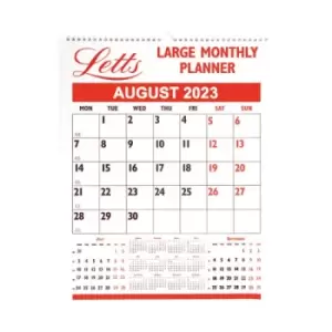 Letts Large Monthly Planner 2023 23-TLMP