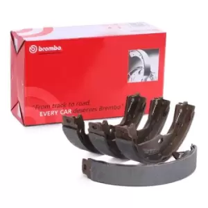 BREMBO Handbrake Shoes ESSENTIAL LINE S 59 521 Parking Brake Pads,Handbrake Pads OPEL,SAAB,VAUXHALL,VECTRA B (36_),Astra F CC (T92)