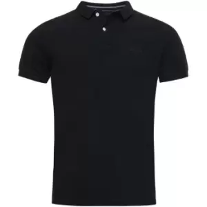 Superdry VT Dust Polo Shirt - Black