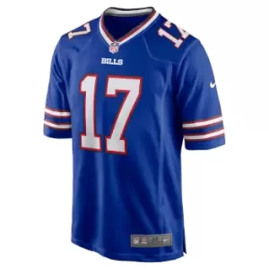 Nike Nfl Home Game Jersey Buffalo Bills Josh Allen 17, Old Royal