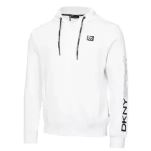 DKNY Golf Zip Up Hoodie Mens - White