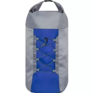 Bullet Blaze Foldable Backpack (One Size) (Grey/Royal Blue) - Grey/Royal Blue